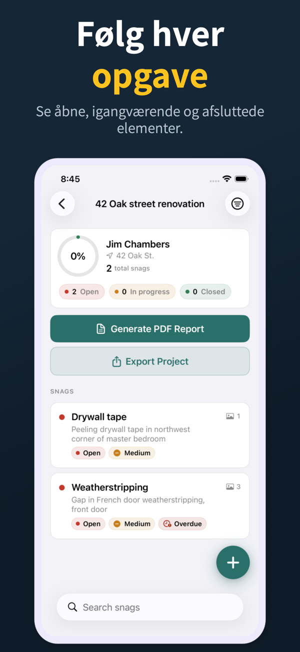 Punch List screenshot 4