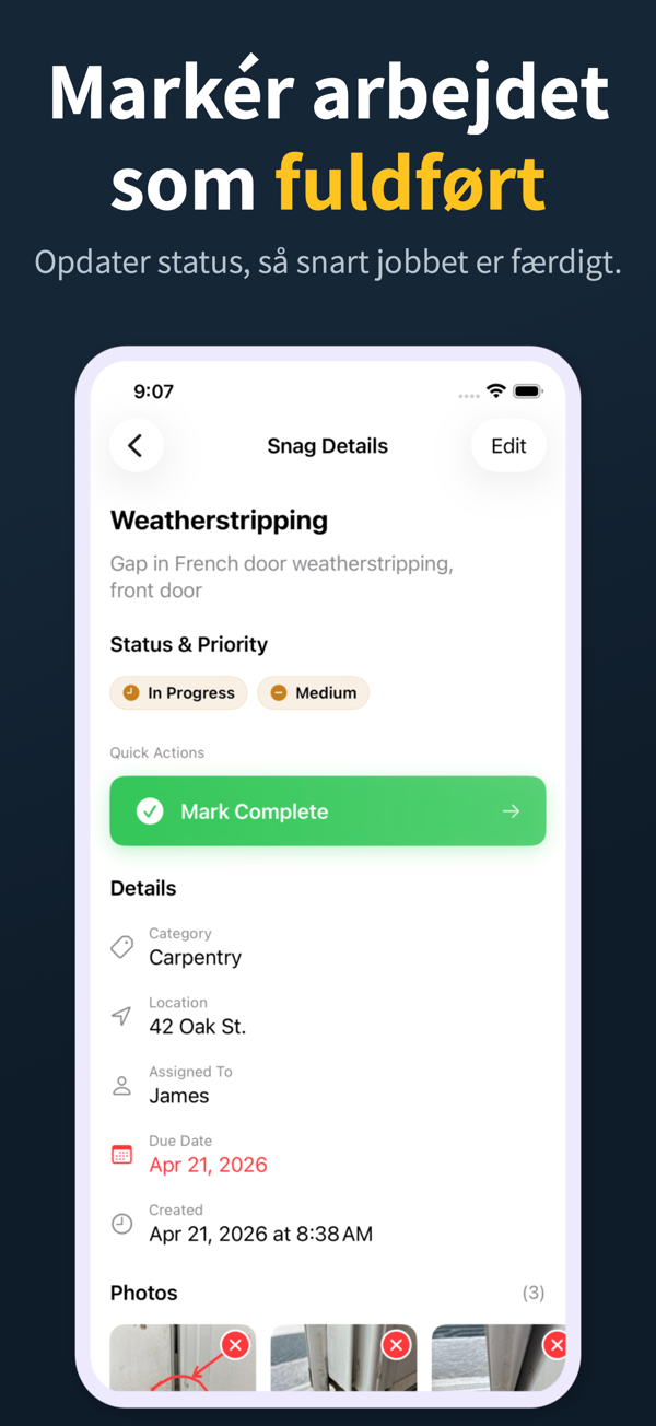Punch List screenshot 5