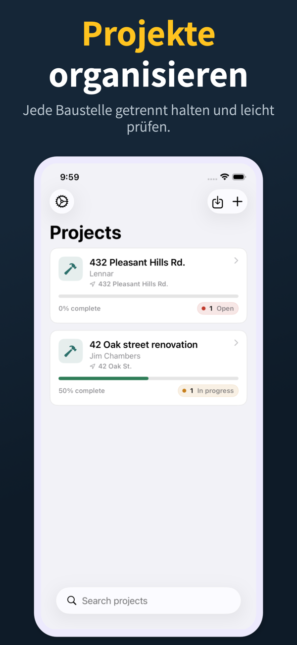 Punch List screenshot 6