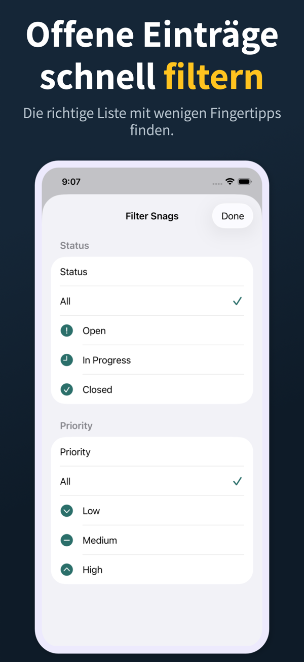 Punch List screenshot 8