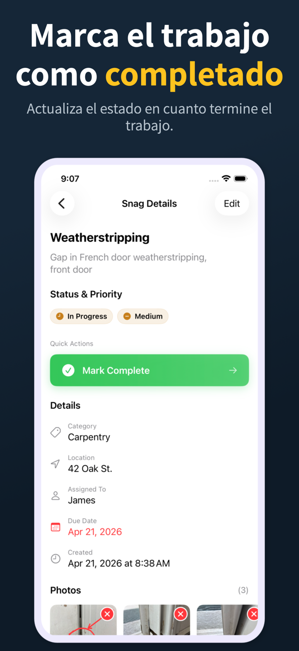 Punch List screenshot 5
