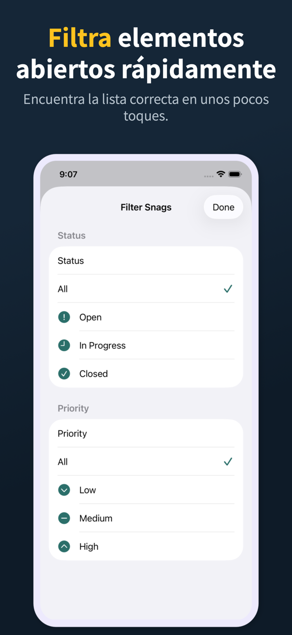 Punch List screenshot 8