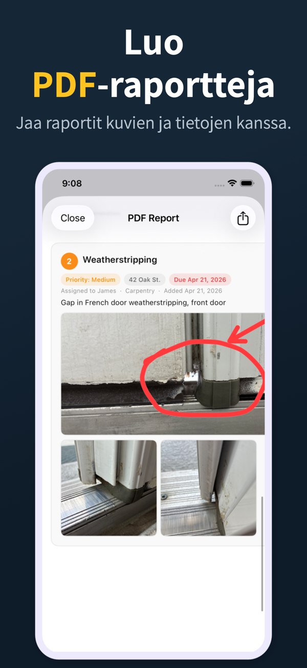 Punch List screenshot 3