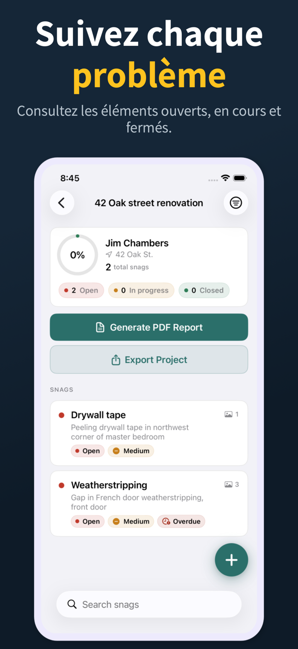 Punch List screenshot 4