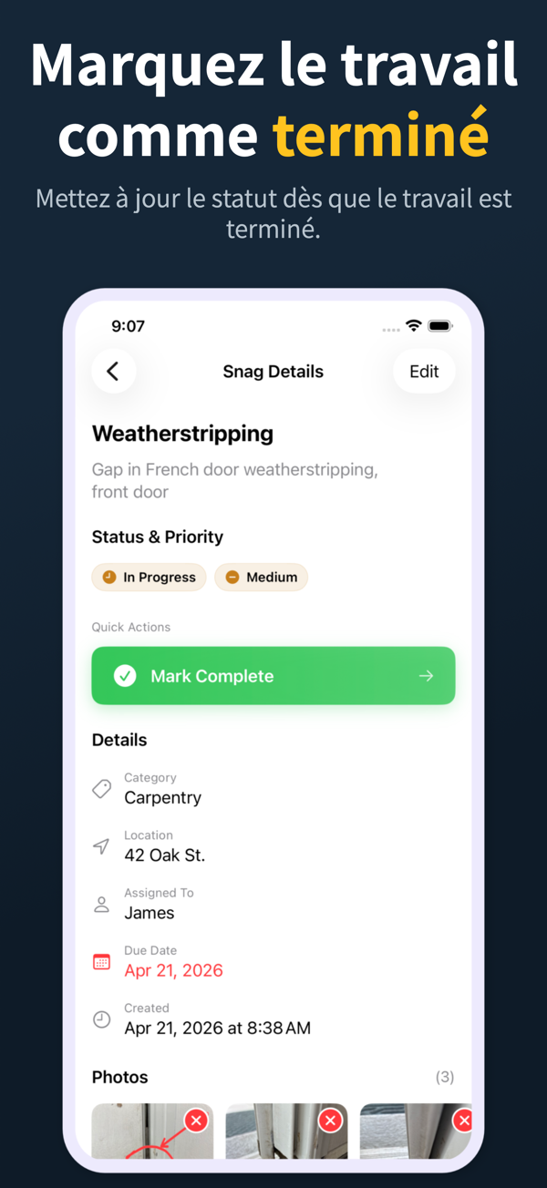 Punch List screenshot 5
