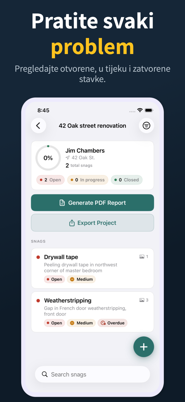 Punch List screenshot 4