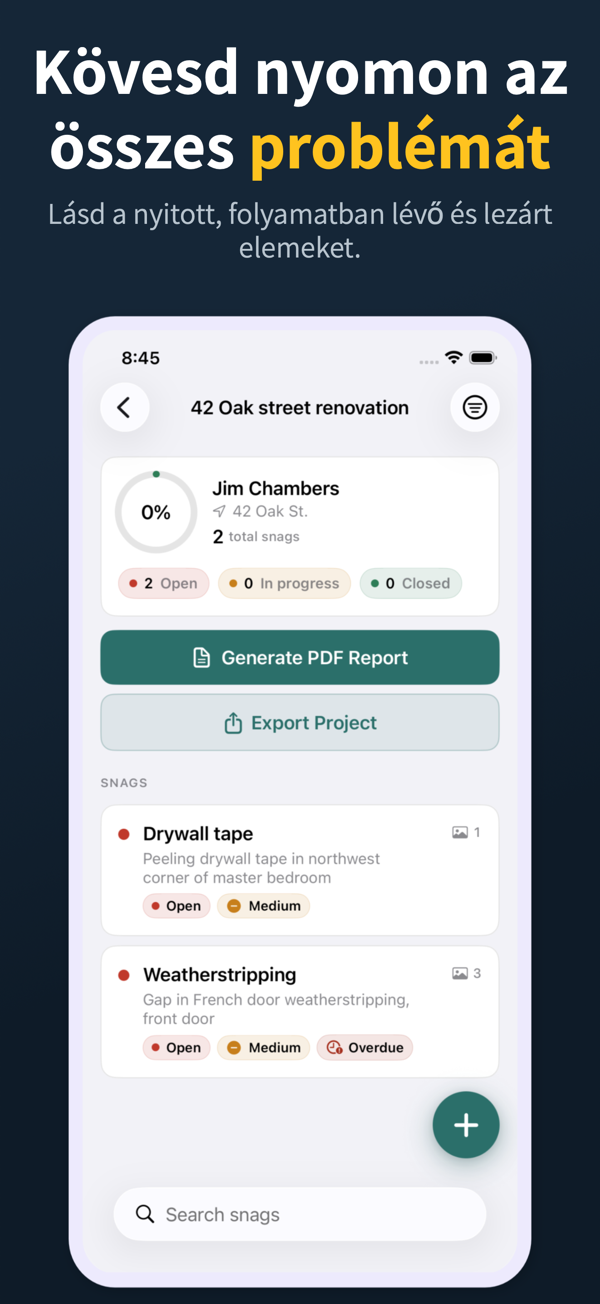 Punch List screenshot 3