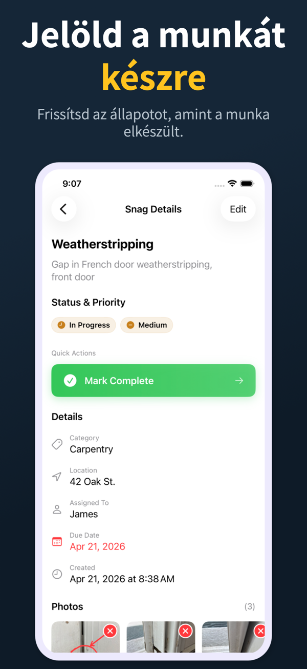 Punch List screenshot 4