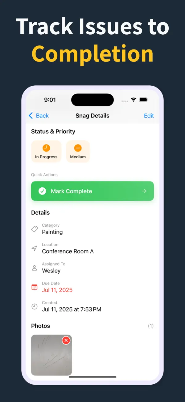 Punch List screenshot 6