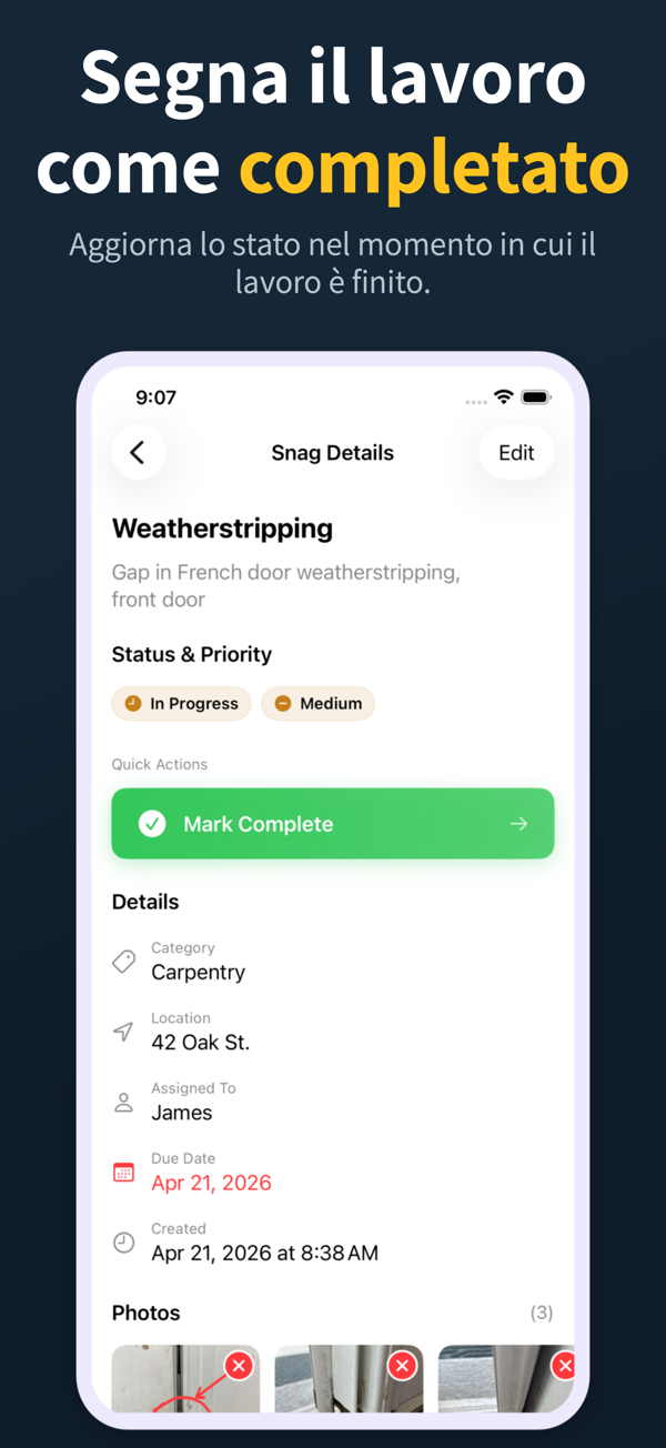 Punch List screenshot 5