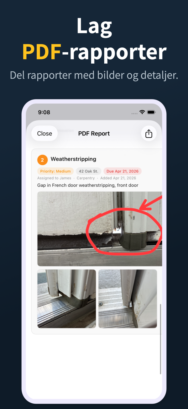Punch List screenshot 3