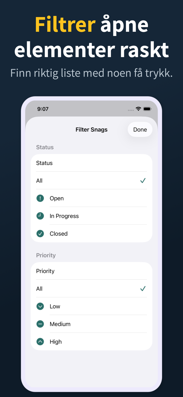 Punch List screenshot 8