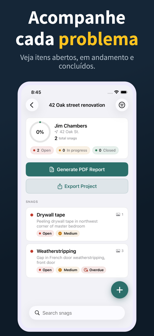 Punch List screenshot 4