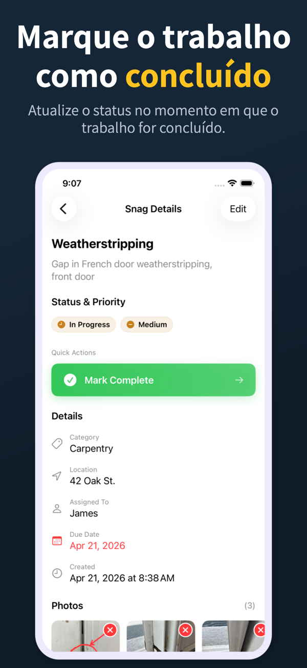 Punch List screenshot 5