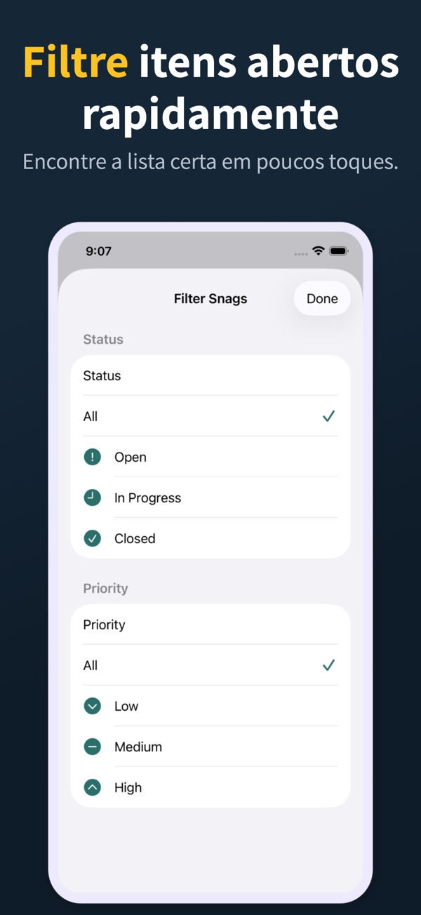 Punch List screenshot 8