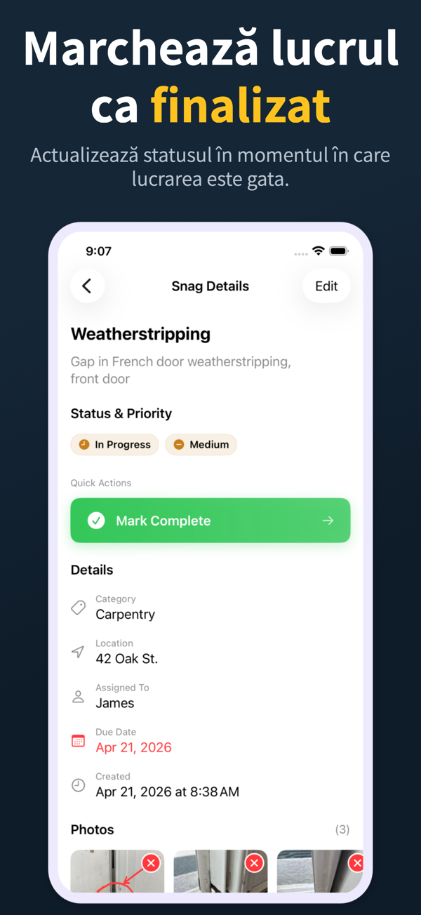 Punch List screenshot 5