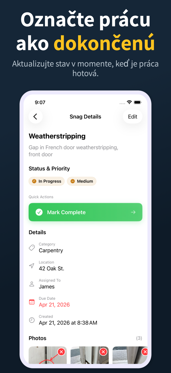 Punch List screenshot 5